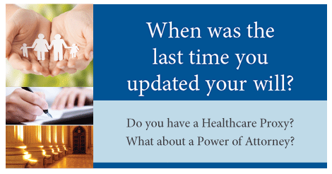 When was the last time you updated your will